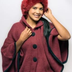 Marron Alpaca fur headband