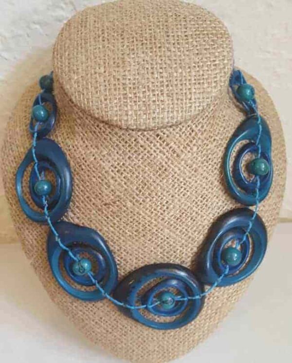 Turquoise Swirl necklace