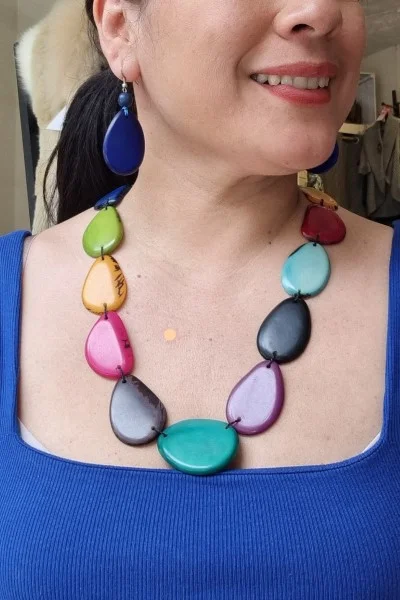 Laura Vegetable ivory Necklace - Image 10