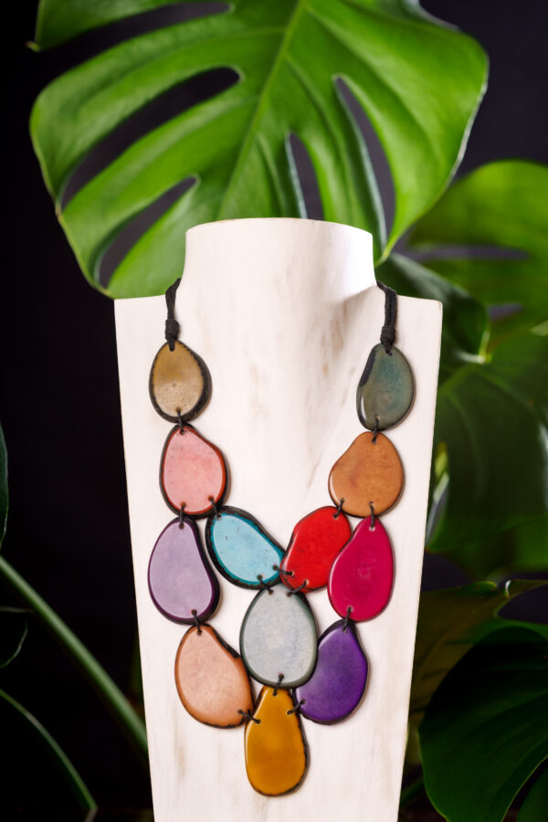 Babero Necklace - Sustainable Luxury hand made with vegetable ivory - Image 2