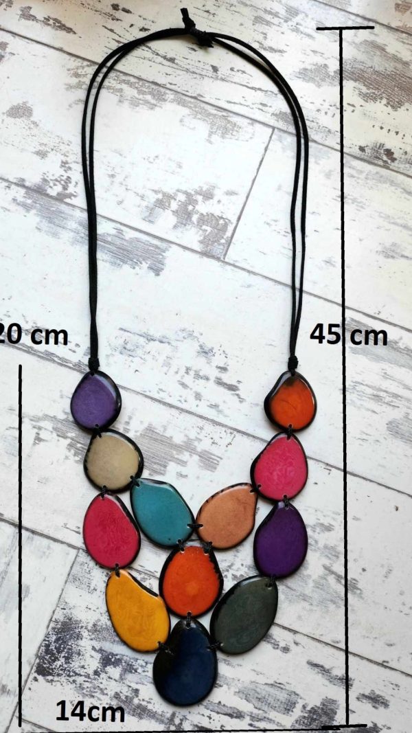 Babero Necklace - Sustainable Luxury hand made with vegetable ivory - Image 3